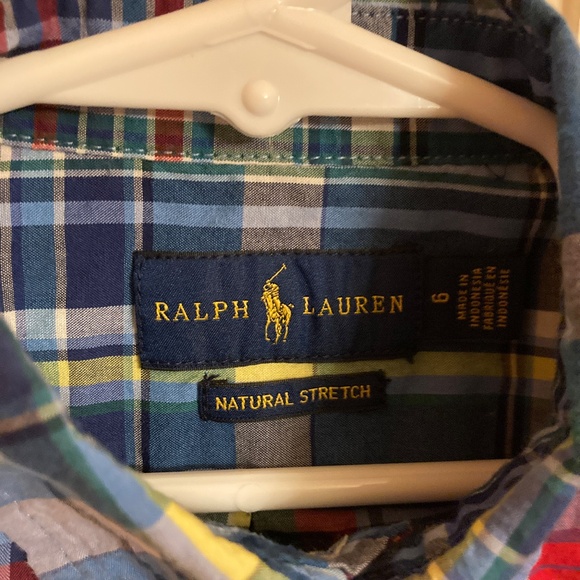 Ralph Lauren "Natural Stretch" Size 6 boys dress shirt - Picture 3 of 3